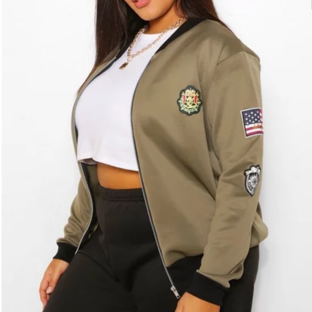 PLUS Military Bomber Jacket